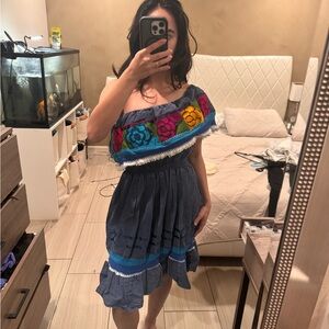 Handmade Mexican Charro Days Dress